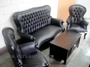 Black Tail Set Kursi Tamu Sofa Modern