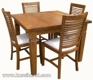 Furniture Minimalis Set Kursi Meja Makan Mebel Jepara KKS 126