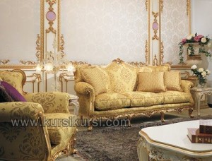 Sofa Emas Terbaru Jepara Model Prabowo 1