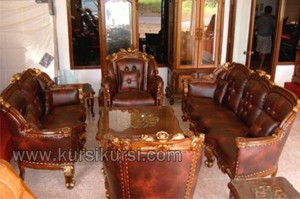 Sofa Set Kursi Tamu Inggris Kayu Jati