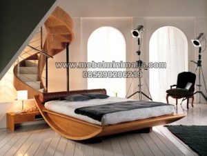 Desain Furniture Tempat Tidur Minimalis MJ-TTM 191