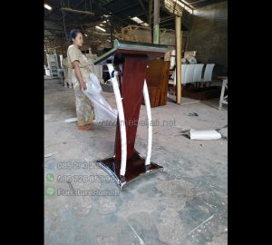 Harga Podium Stainless Steel Promo Furniture Terlaris MJ PM 198